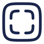 Full Screen Square SVG Icon